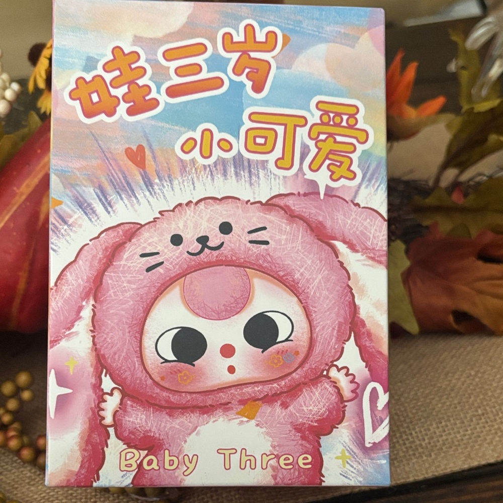 Baby Three Pink Bunny-blind box